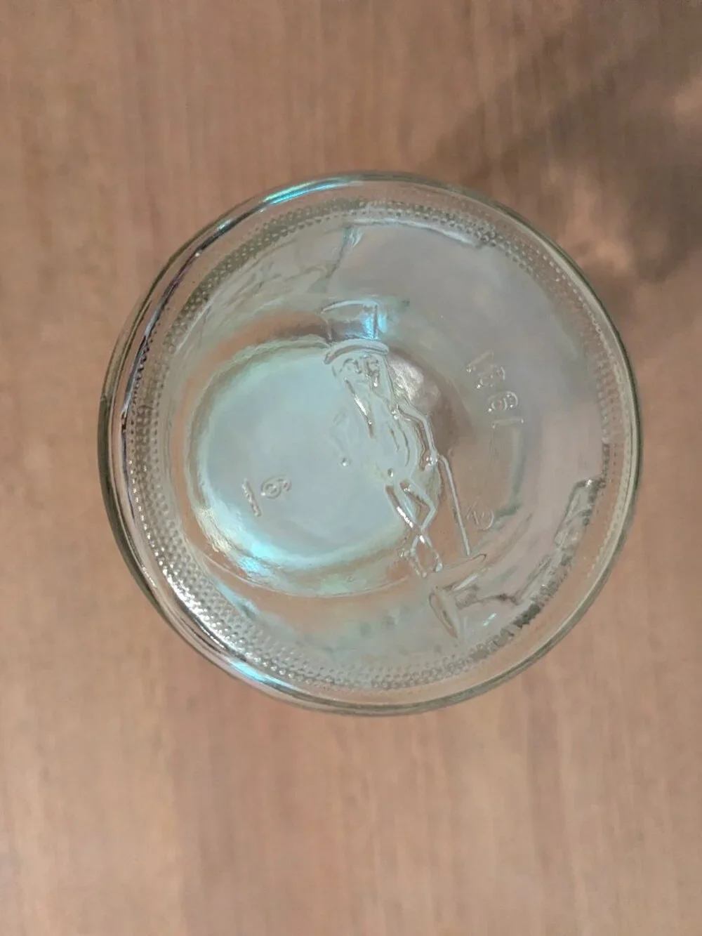 1981 Vintage 75th Anniversary Planter's Peanut Glass Jar